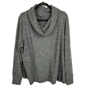 Torrid cowl neck brushed waffle knit top 2X